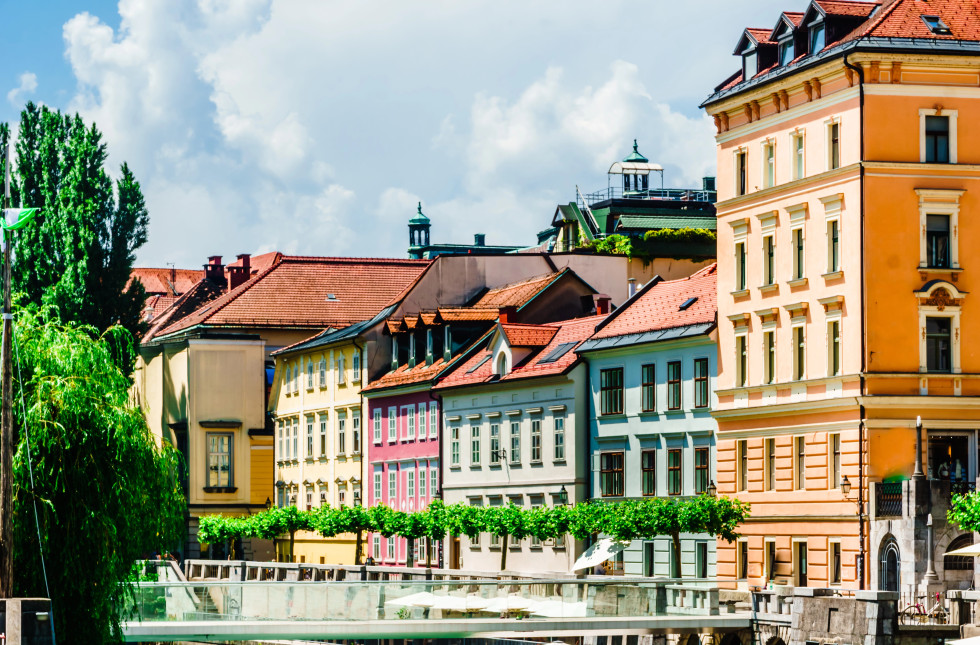 Zgodovinske stavbe v stari Ljubljani