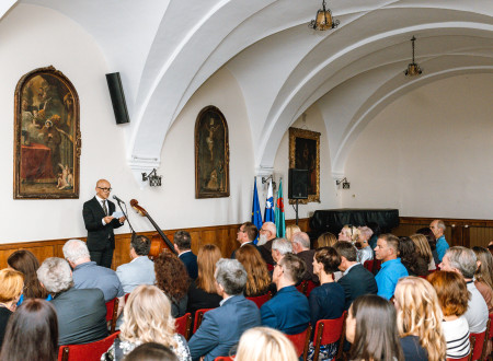 Jernej Hudolin v nagovoru