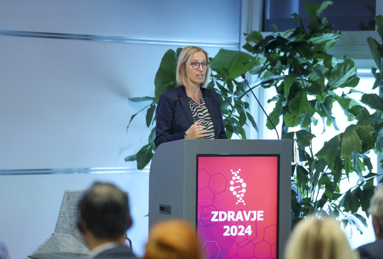 Ministrica za zdravje na konferenci Zdravje 2024 spregovorila o kakovostnem zdravstvenem sistemu