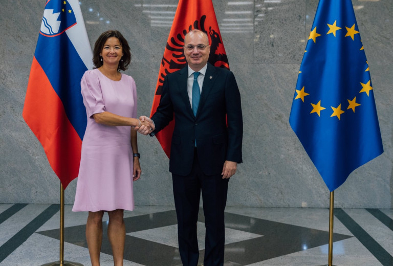 Minister Fajon in Tirana: "I hope for Albania's early progress on the EU path"