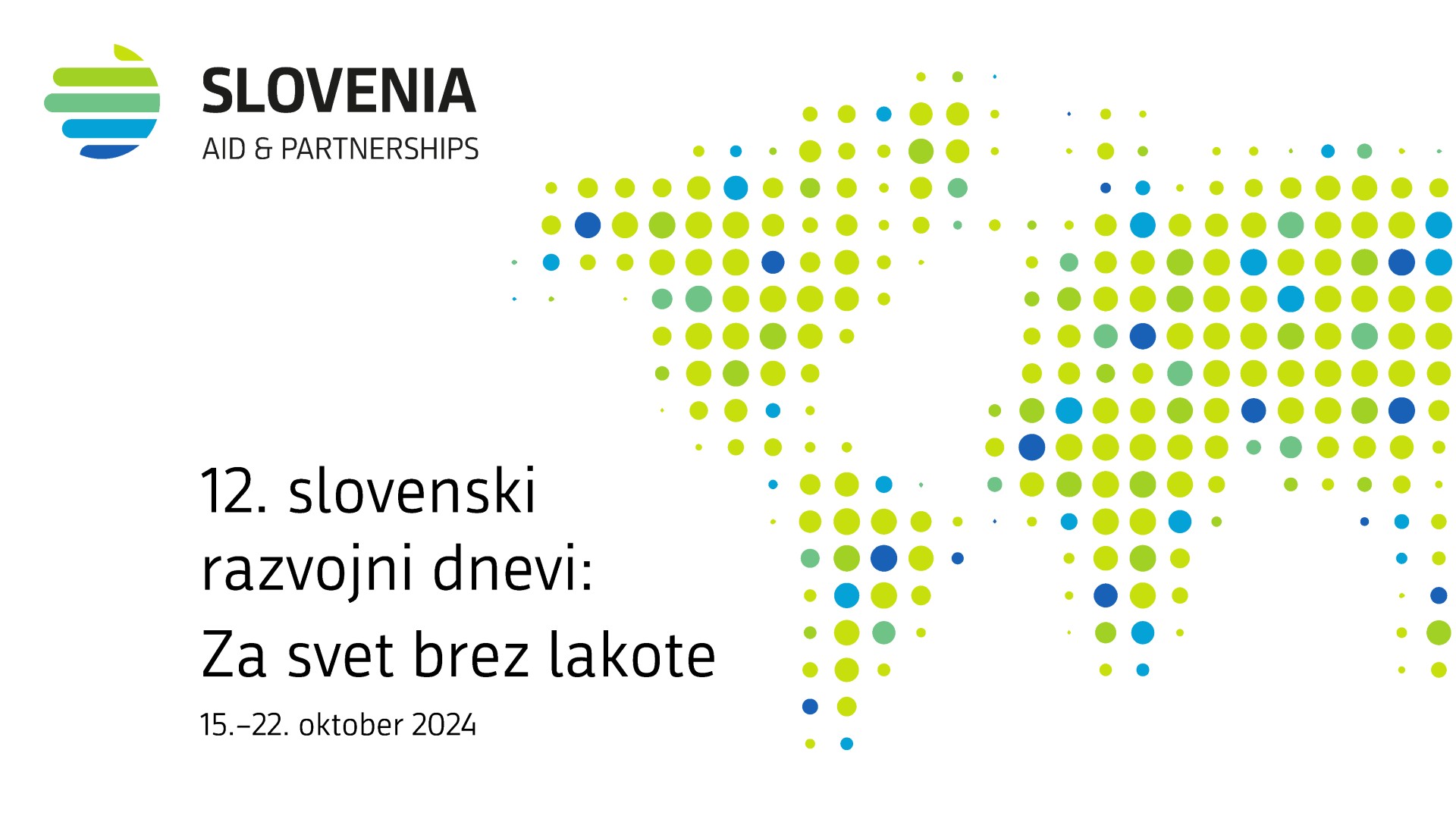 12. slovenski razvojni dnevi: Za svet brez lakote | GOV.SI