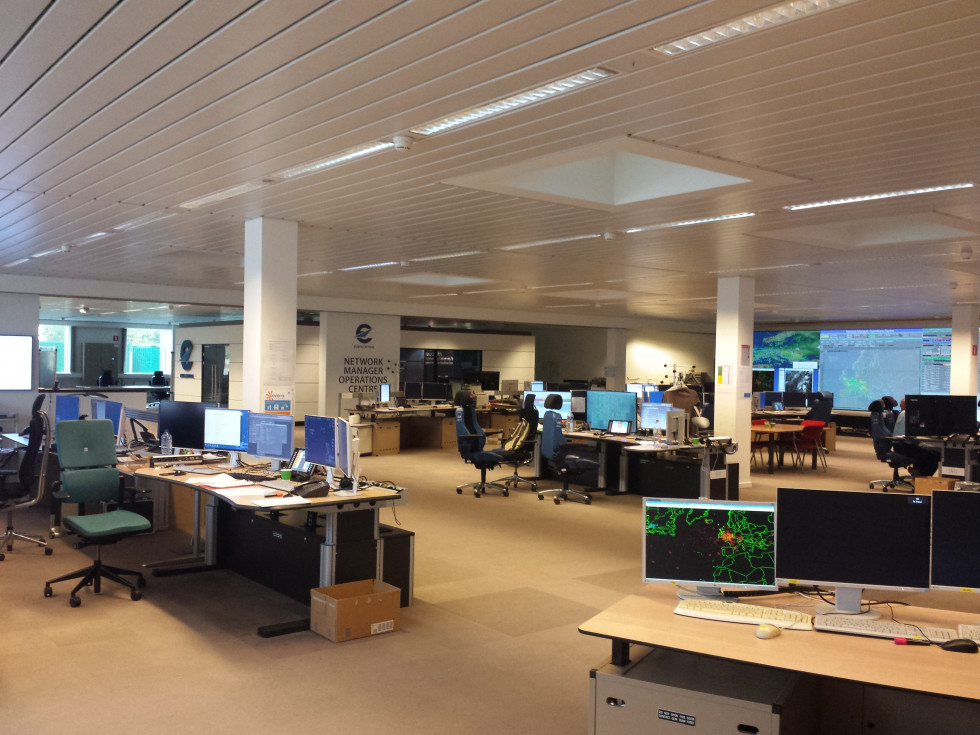 Skupni delovni prostori Eurocontrola.