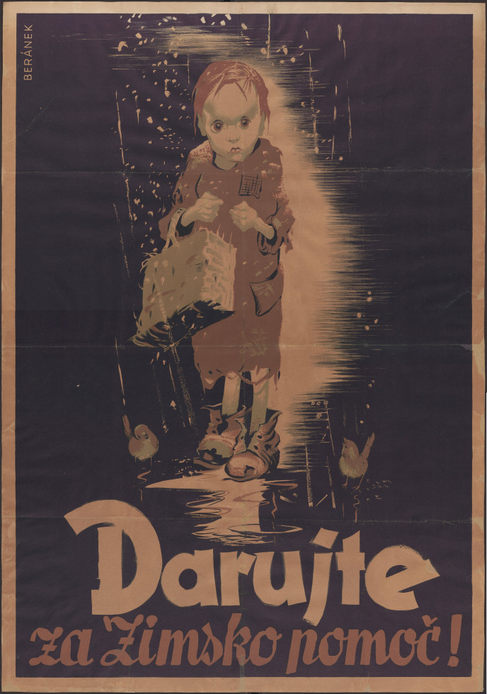 Restored and conserved poster.