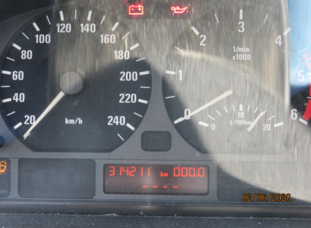 Merilni števec - Osebno vozilo BMW 320 TOURING D (314.211 km)