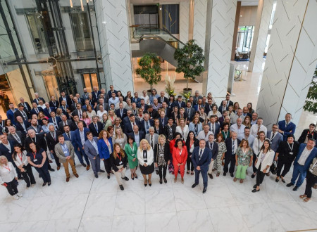 Skupinska fotografija udeležencev konference Sveta Evrope