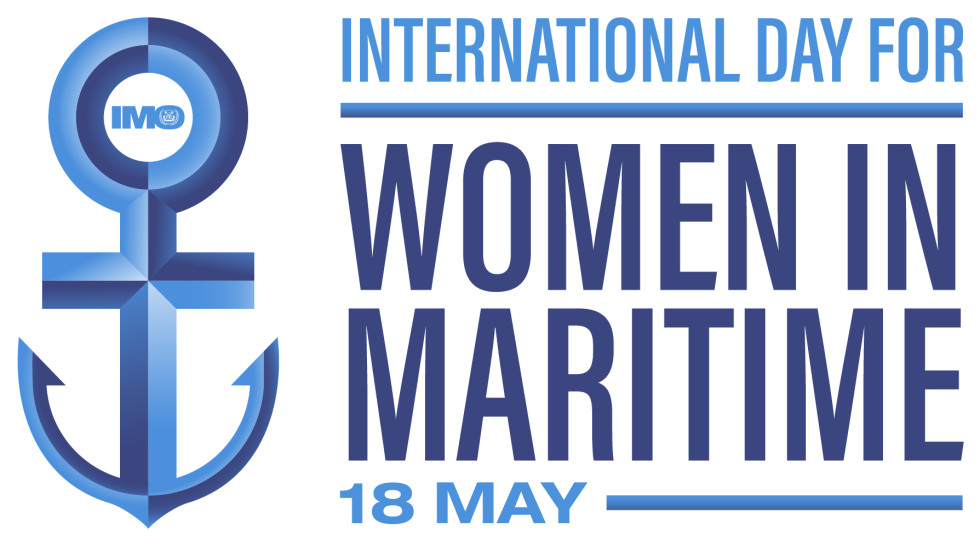 Logotip Mednarodnega dneva žensk v pomorstvu