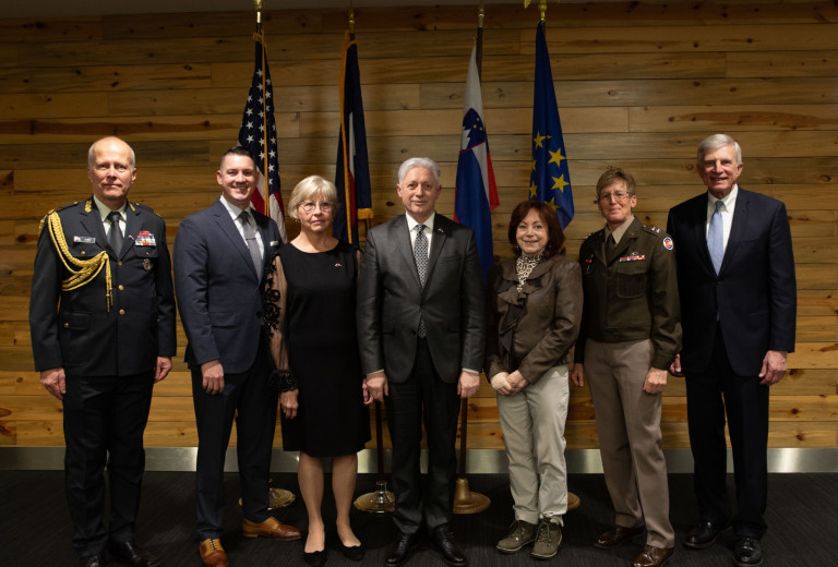 Ambassador Mirošič on a visit in Colorado state