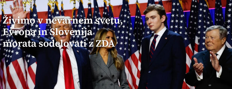 naslovna slika, Trump, Melanija, Barron