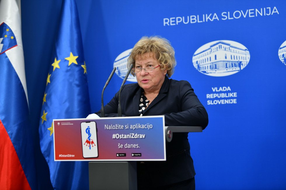 Tatjana Lejko Zupanc, the Head of the Department of Infectious Diseases
