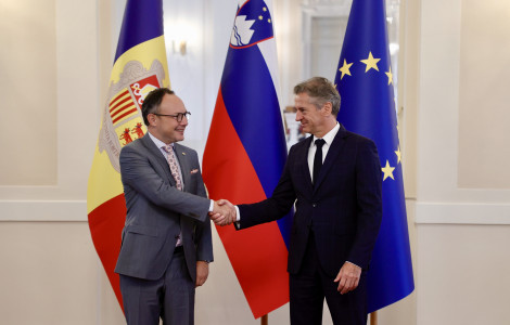 53982286681 efcdc0f788 o (Prime Minister Robert Golob met today with the Prime Minister of the Principality of Andorra, Xavier Espot Zamora)