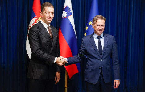 54068704761 2dfcf32606 o (Prime Minister Dr Robert Golob meets with Serbian Foreign Minister Marko Đurić)