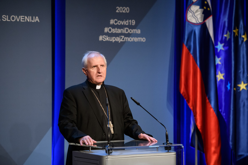 Izjava ljubljanskega nadškofa metropolita msgr. Stanislava Zoreta.