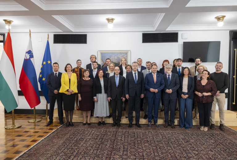 Minister Matej Arčon at the 19th meeting of the Slovenian-Hungarian Joint Commission